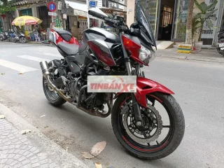 Kawasaki Z400 10.000km Đen đỏ chính chủ biển 43
