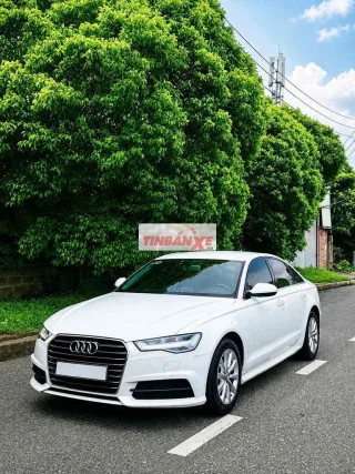Audi A6 1.8 TFSI 2017 Trắng Da Gỗ