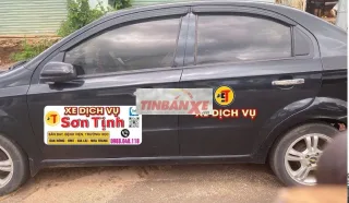 Chevrolet Aveo LT 2014 Số sàn Đen