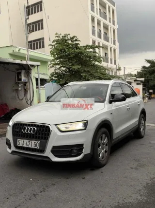 Audi Q3 tfsi 2.0 quatro 2012 trắng 90000 km