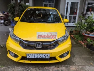 Honda Brio RS 2019 Vàng 86k km Nhập khẩu chính chủ