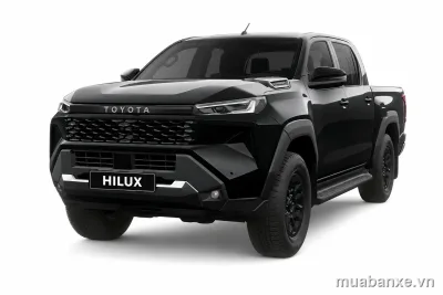 Toyota Hilux đen