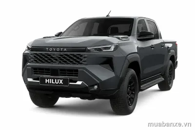 Toyota Hilux xám đậm