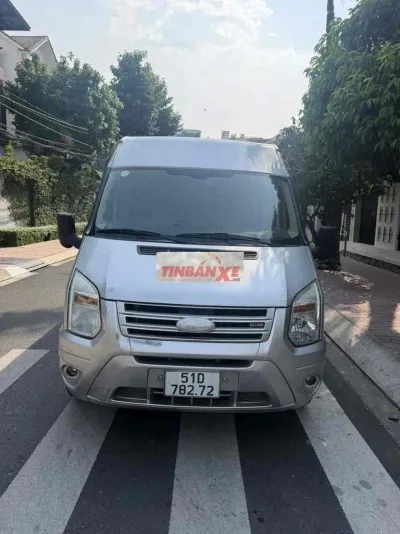 Ford Transit Tải Van 6 chỗ 2017 127000 km Bạc