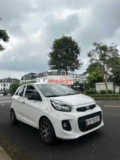 Kia Morning MT full option 2015 Trắng