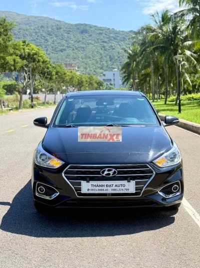 Hyundai Accent 2018 Tự động Đen 55.555 km