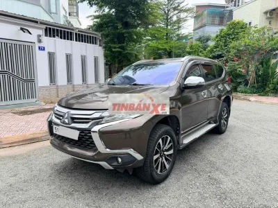 Mitsubishi Pajero Sport 2018 Thái Lan Nâu Da Nappa