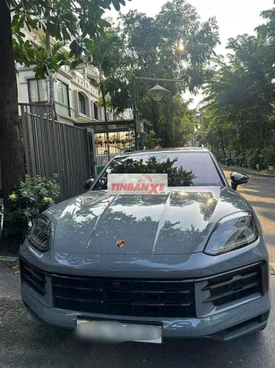 Porsche Cayenne 2023 Xám Đức Tự động