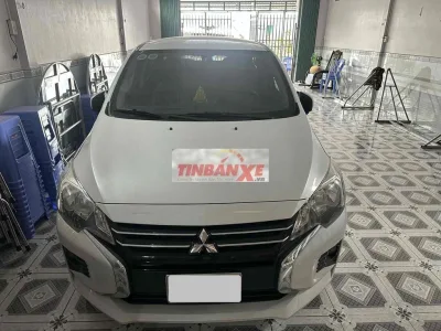 Mitsubishi Attrage 2020 Số sàn 64000 km Trắng