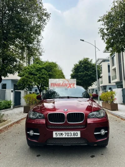 BMW X6 3.0 2008 đỏ