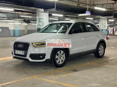 Audi Q3 tfsi 2.0 quatro 2012 trắng 80000 km