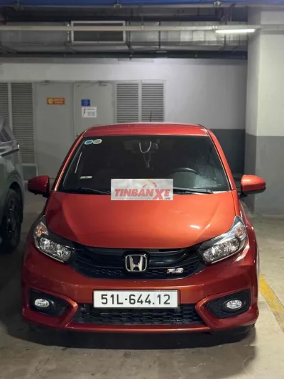 Honda Brio RS 2021 Đỏ 18.000 km Ghế da