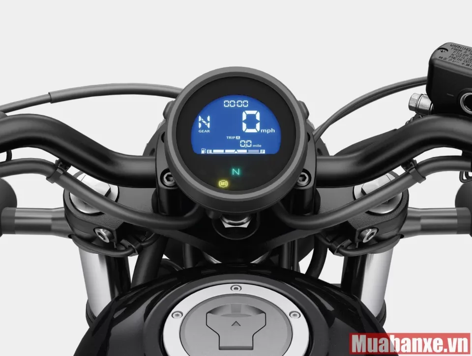 mat dong ho tren xe honda rebel 500 tinbanxe vn
