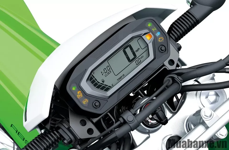 dong ho tren xe kawasaki klx230r