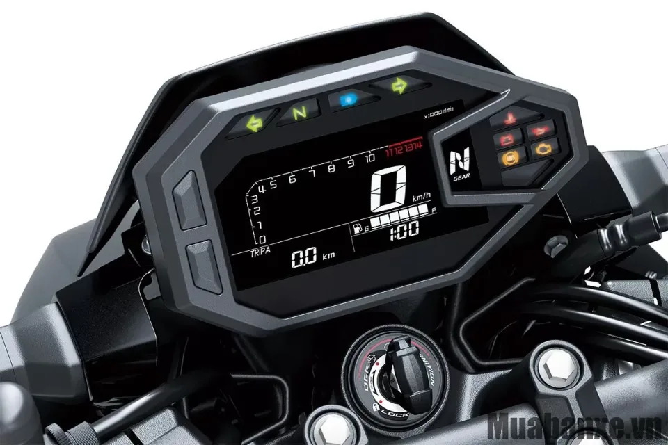 man hinh tren xe kawasaki z500