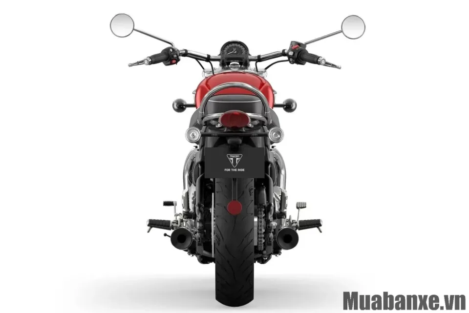 duoi xe triumph bonneville speedmaster