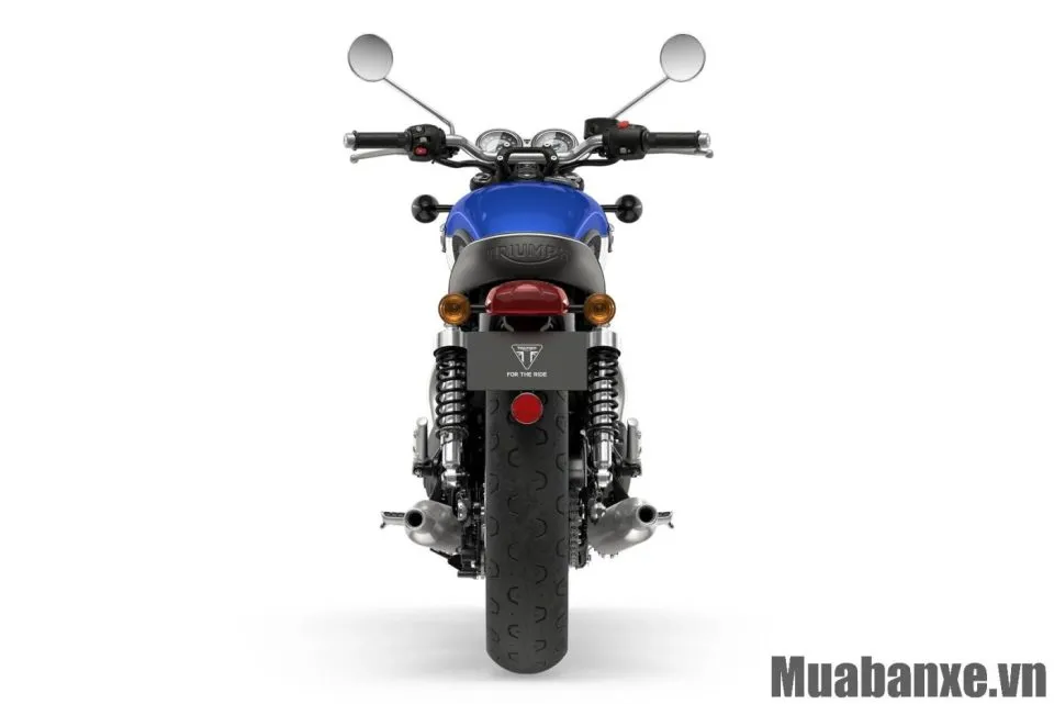 duoi xe triumph bonneville t100