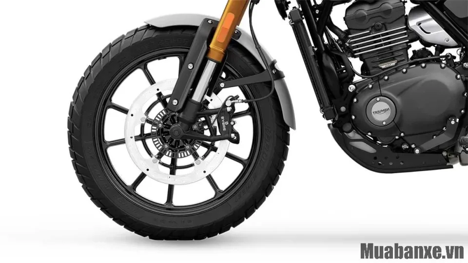 phanh xe triumph scrambler 400 x