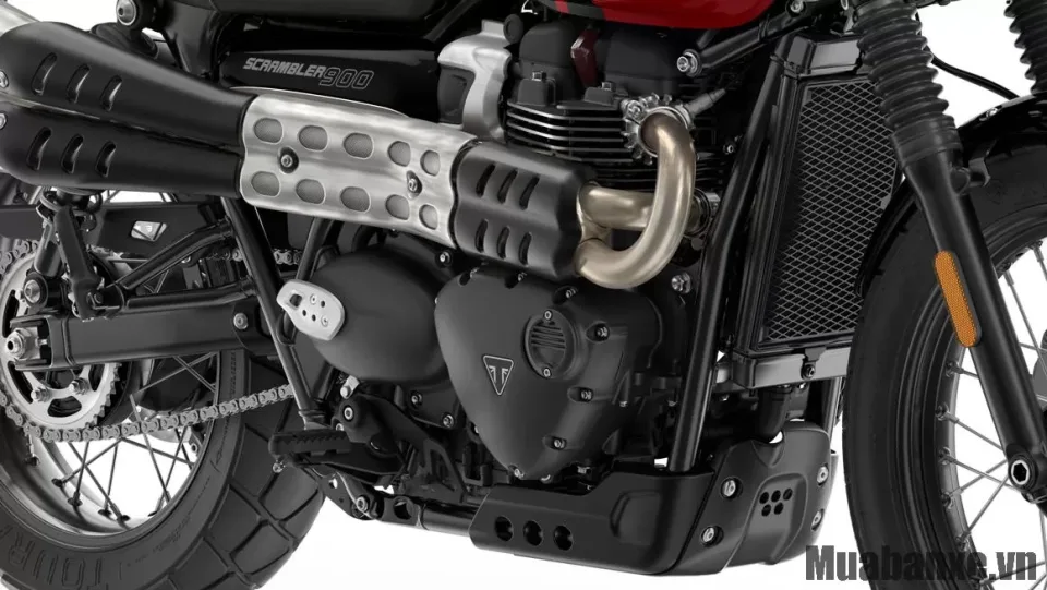 dong co xe triumph scrambler 900
