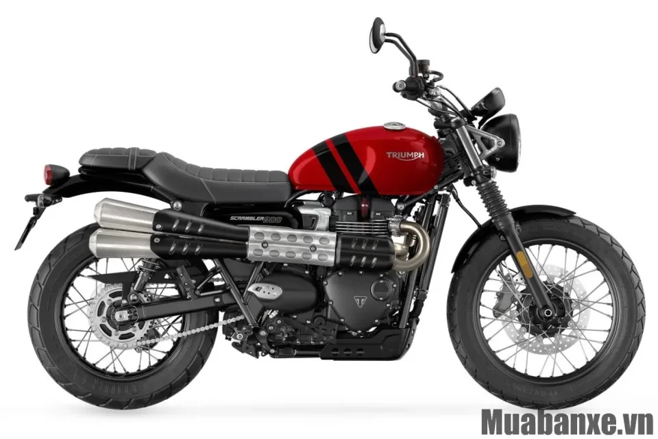 than xe triumph scrambler 900