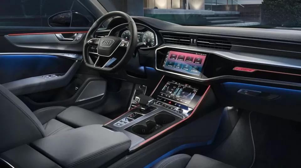 he thong ket noi va giai tri tren xe audi q7