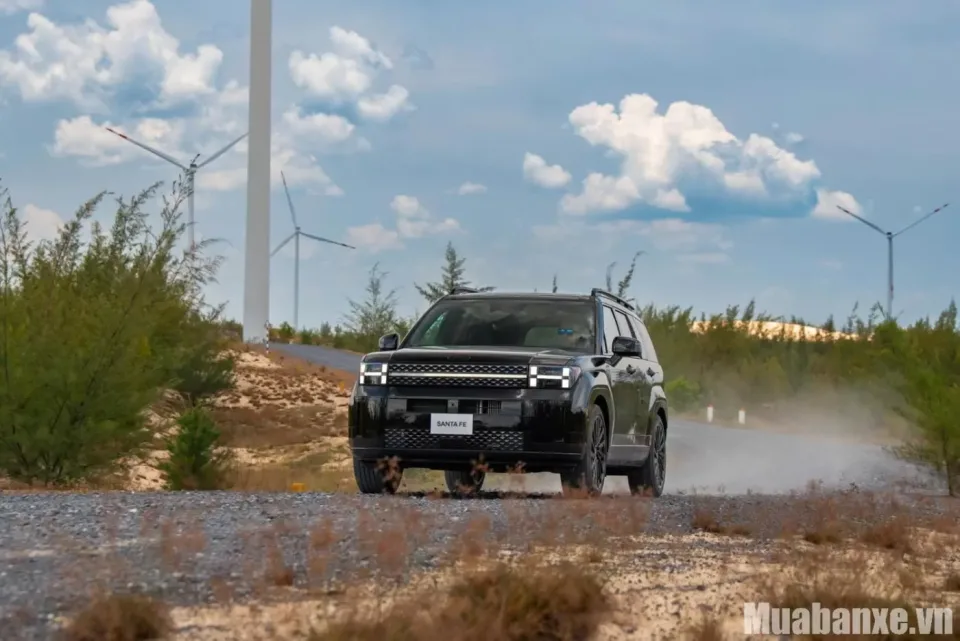 cam giac lai xe hyundai santa fe tinbanxe vn