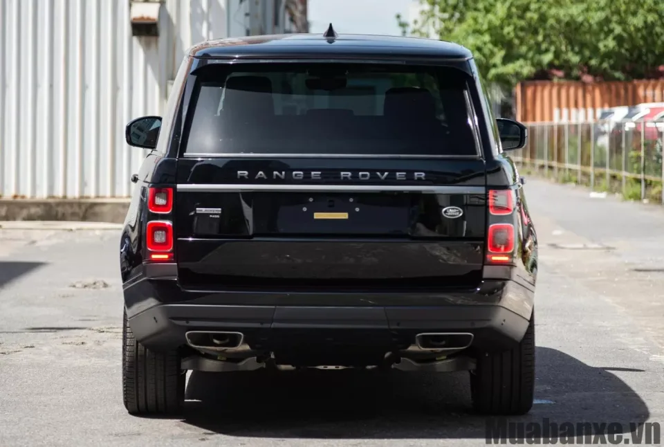 duoi xe land rover range rover