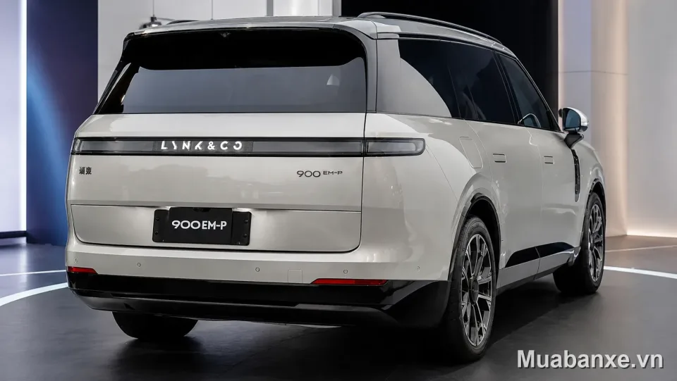 Lynk & Co 900 - đuôi xe Lynk & Co 900 - đuôi xe nhìn sau