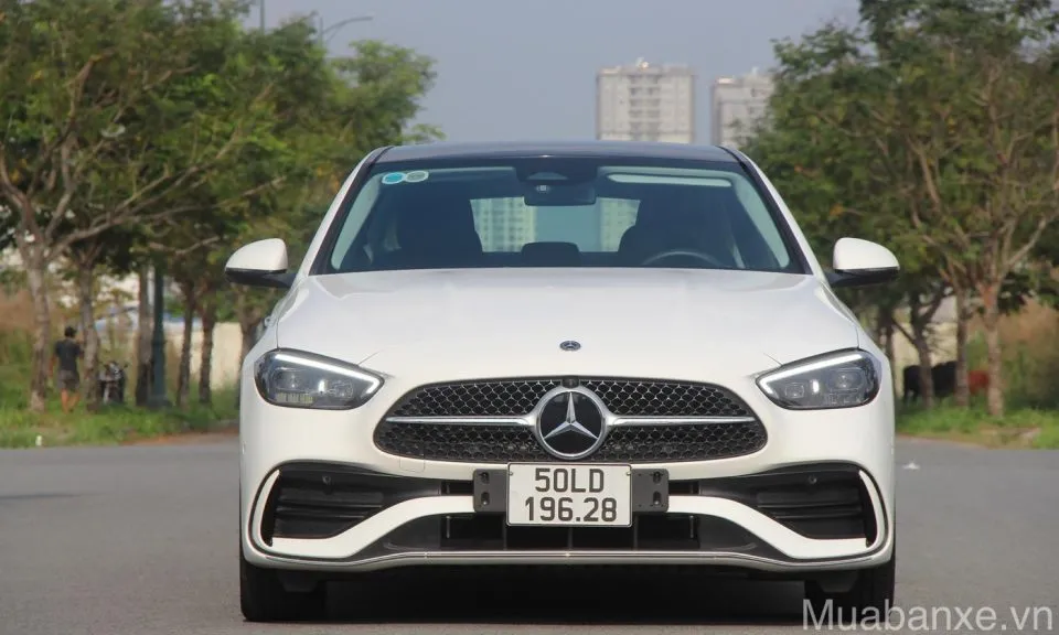 dau xe mercedes c200 tinbanxe vn