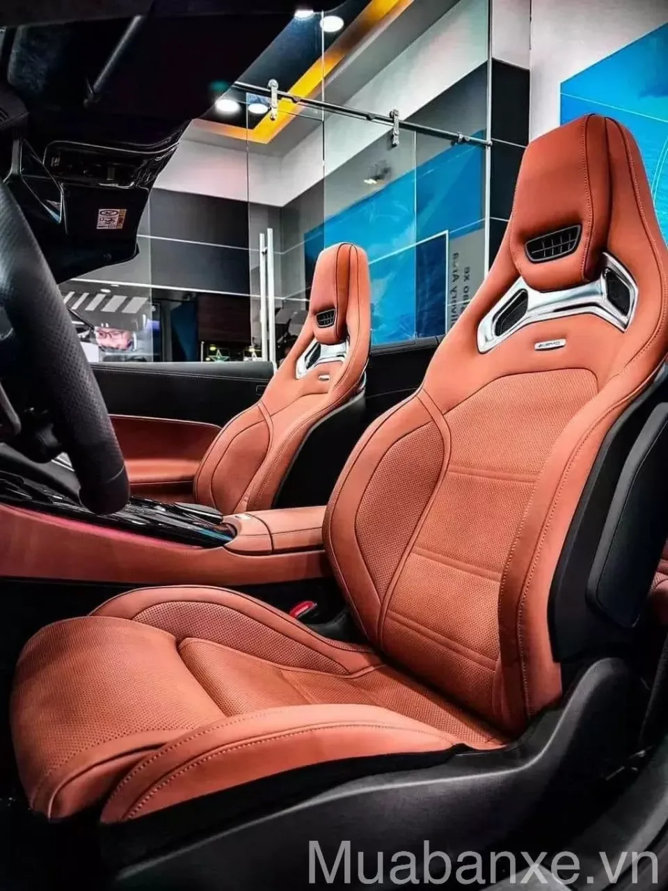 he thong ghe ngoi tren xe mercedes amg sl 43 tinbanxe vn