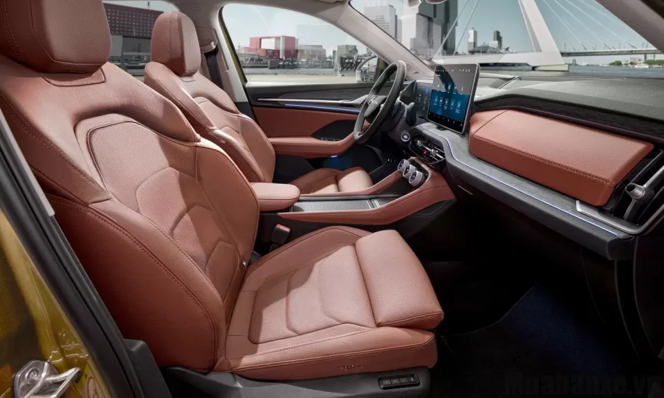 ghe ngoi tren xe skoda kodiaq