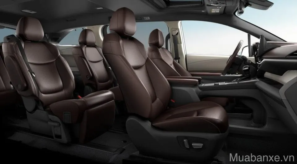 he thong ghe ngoi tren xe toyota sienna tinbanxe vn