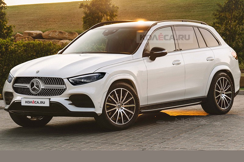 Lộ diện hình ảnh phác thảo của Mercedes-Benz GLC 2022