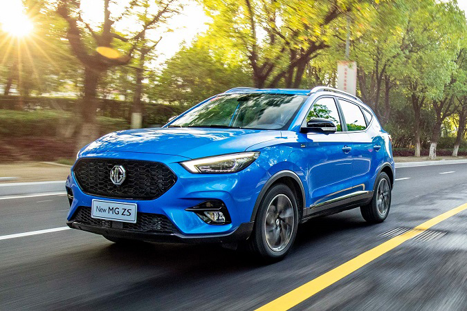 Phiên bản chạy điện MG ZS 2022  ra mắt tại Thái Lan