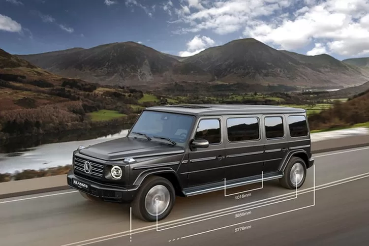 Phiên bản kéo dài Mercedes-AMG G63 chống đạn dành cho giới...