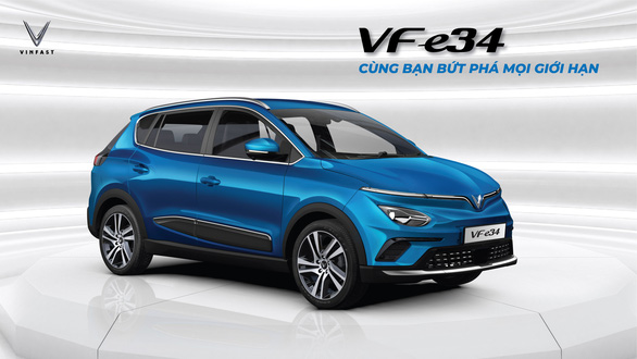 VinFast mở đặt cọc chiếc xe điện đầu tiên VFe34 chỉ với 10 triệu đồng!