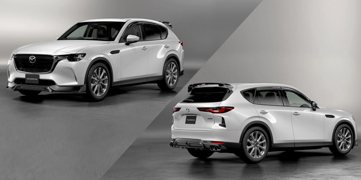 Mazda CX-60 được độ trông thể thao và mạnh mẽ hơn