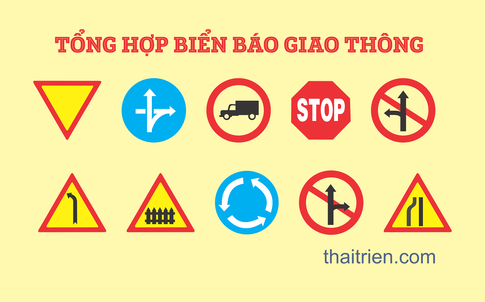 Giải đáp ý nghĩa của biển báo giao thông tại Việt Nam