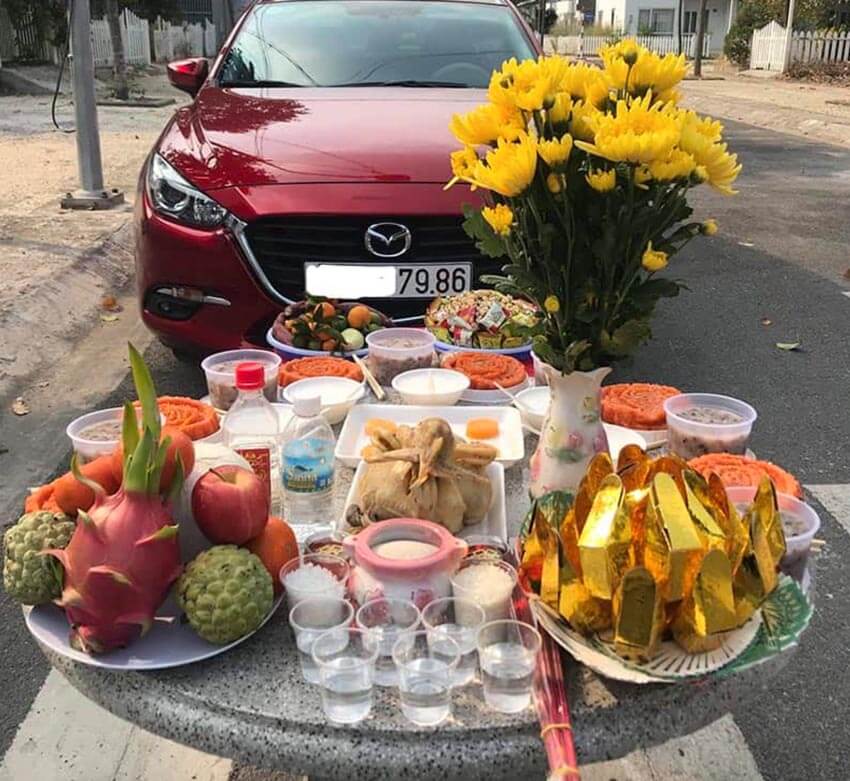 Bí kíp cúng xe mới mua bài bản và tránh được những điều kiêng kỵ