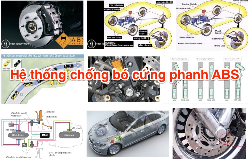ABS là gì? Cấu tạo và nguyên lý hoạt động của hệ thống chống bó cứng phanh ABS