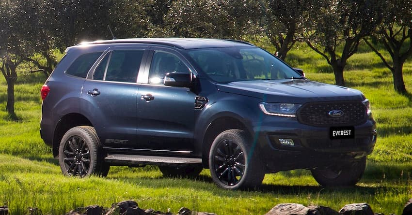 Những mẫu xe đến từ Ford Everest khiến các đối thủ luôn dè chừng