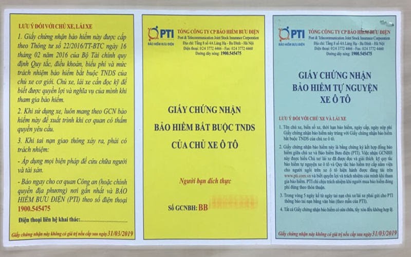chu xe tham gia bao hiem se duoc chi tra cho nhung rui ro co the xay ra trong tuong lai