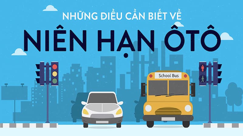 Niên hạn sử dụng xe ô tô là gì? Mức phạt khi điều khiển xe ô tô quá niên hạn sử dụng?