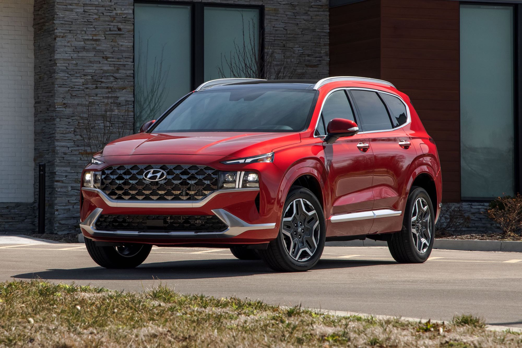 Hyundai Santa Fe phiên bản mới sẽ tăng kích thước - Thiết kế nội thất rộng rãi hơn