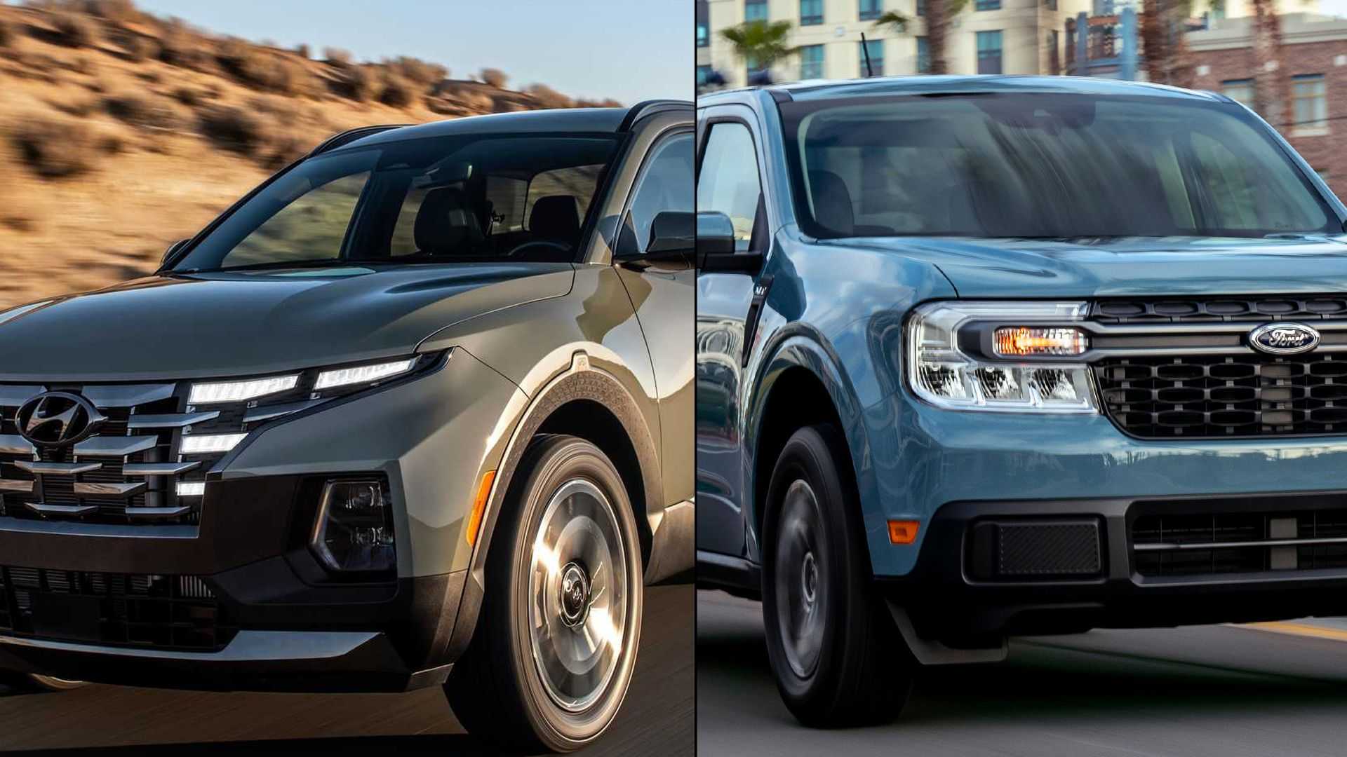 Ford Maverick và Hyundai Santa - Cuộc chạy đua trong phân khúc xe bán tải
