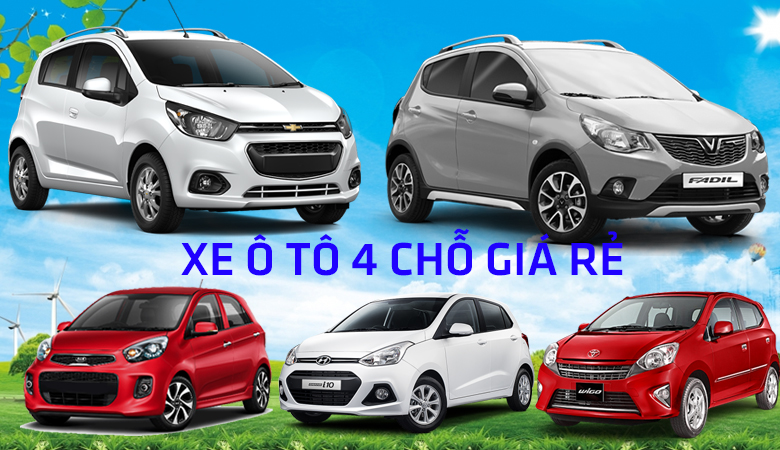 Top 10 dòng xe ô tô 4 chỗ giá rẻ được ưa chuộng nhất năm 2020