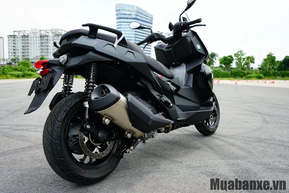 Thiết kế đuôi xe BMW Motorrad C 400 GT