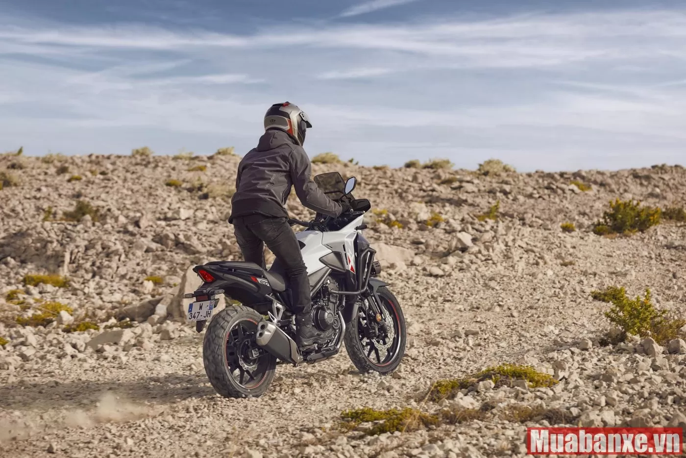 Thiết kế đuôi xe Honda NX500