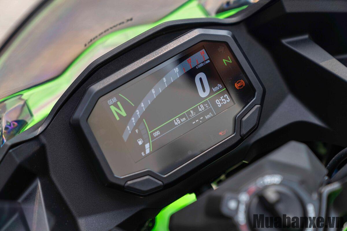 man hinh tren xe kawasaki ninja 500