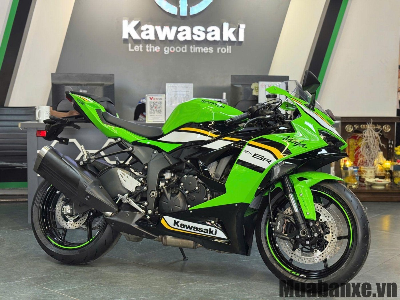 than xe kawasaki ninja zx 6r
